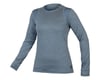 Image 1 for Endura Women's SingleTrack Long Sleeve Jersey (Blue Steel) (XL)